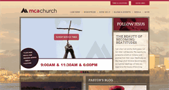 Desktop Screenshot of mcaonline.org